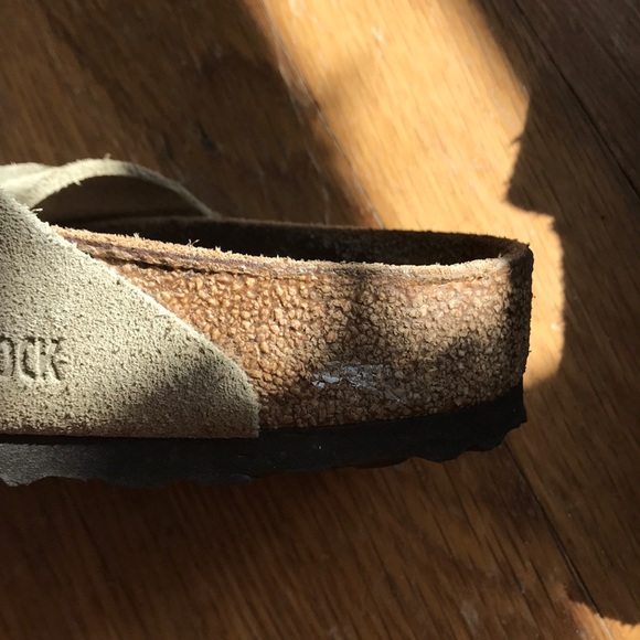 Arizona Suede Leather Taupe Birkenstock - Picture 7 of 7